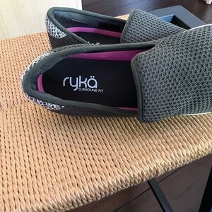 Ryka grey slip ons size 9.5
